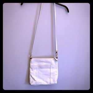 Tignanello Cream Crossbody Purse